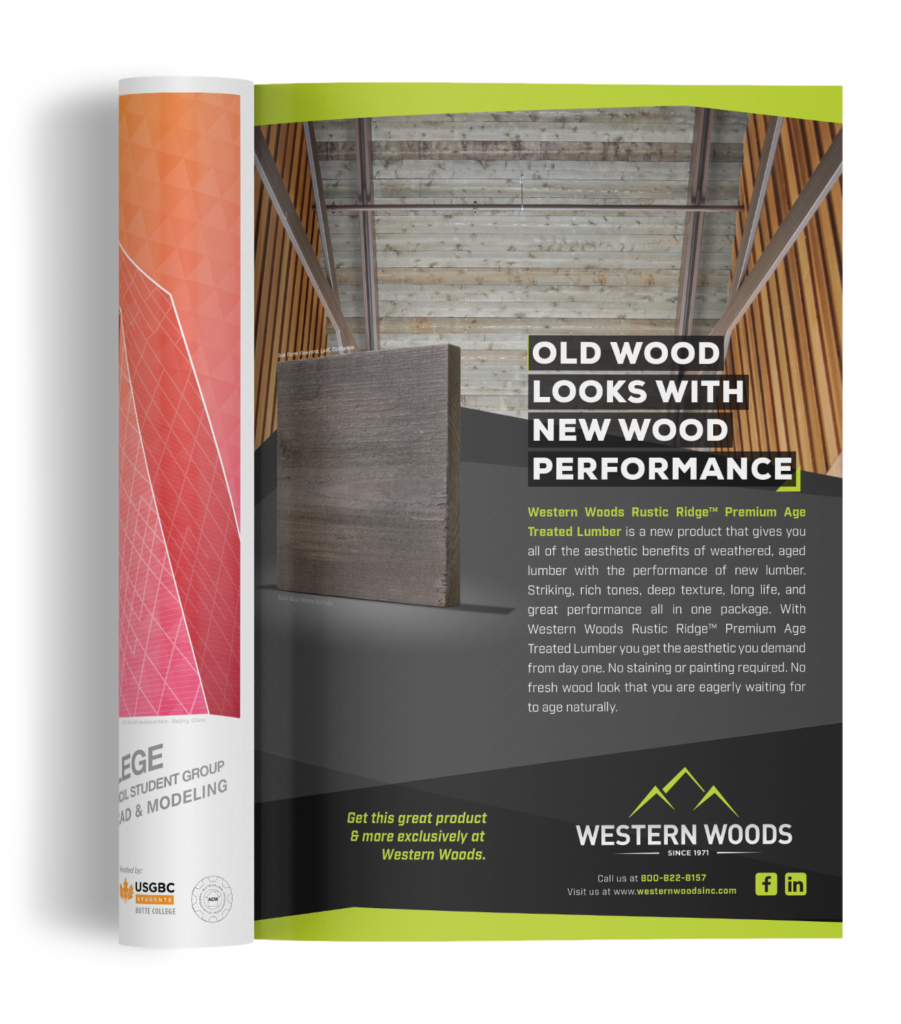 March 2019 Western Woods Product Ad. Featured in The Merchant Magazine.