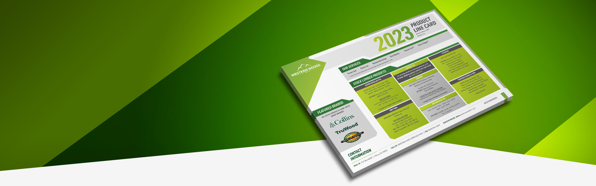 2023 PRODUCT LINE CARD IS NOW AVAILABLE